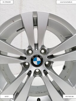 BMW E60, E61 orig. al udisky 8J 5x120 R17 ET20 1242 - 4