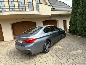 BMW 5 550i 340kw xDrive+M-Packet+Rok 2017+odpocet DPH - 4