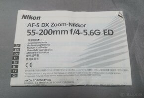 Nikon AF-S DX Nikkor 55-200mm 1:4-5.6G ED - 4