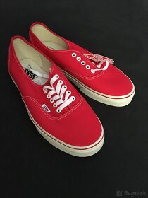 Vans authentic shoes red - 4