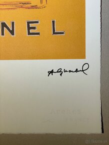 Andy Warhol "Chanel" Limitovaná edícia_Číslované_Certifikát - 4