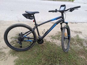 Horský bicykel Rockrider ST 120 27,5" modro-čierny - 4