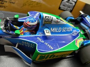 F1 BENETTON FORD B194 VÍTĚZ AUSTRÁLIE 1994 SCHUMACHER 1:18 - 4