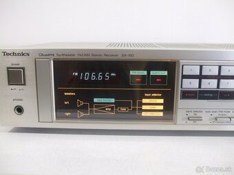 155W receiver = zosilnovac + tuner TECHNICS SA150 = JAPAN - 4