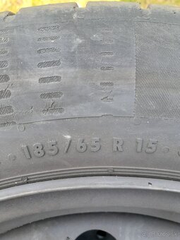 Letne pneu 185/65 R15 + disky - 4