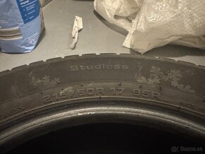 Zimne pneumatíky Kumho 215/60/R17 - 4