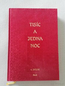 Knihy Tisíc a jedna noc - zväzok 4,6,7,8 (úplne nové) - 4