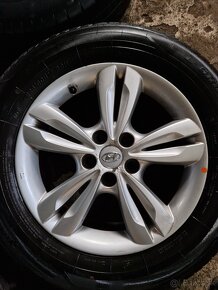 Predám elektrony, kolesa z Hyundai ix35 225/60 R17 - 4