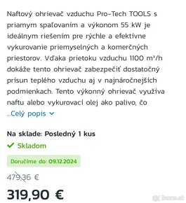 Naftový ohrievač vzduchu - 4