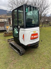 Bobcat E19 (2019) + hydraulický vrták 250 a 300mm, minibager - 4