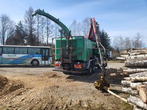 Jenz Hem 560 Mercedes-Benz RĘBAK štiepkovač dreva - 4