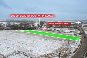 POZEMOK  PRI SEV. OBCHVATE PREŠOVA – FINTICE – 5694 M2 V CEL - 4