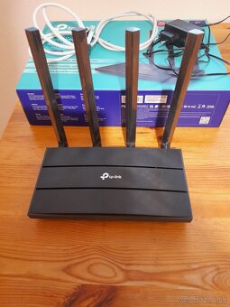 Predám bezdrôtový WiFi router TP-LINK  AC 1200 Archer C6 - 4