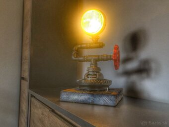 Industriálna lampa - STEAMPUNK III - 4