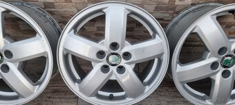 Predam orginal Skoda Triton elektrony 5x100 r16l5 et38 J6 - 4