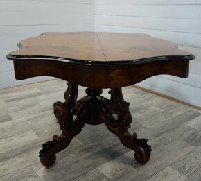 Stôl starožitný viktoriánsky ( 225 ) . - 4