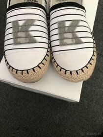 Karl Lagerfeld espadrilky - 4