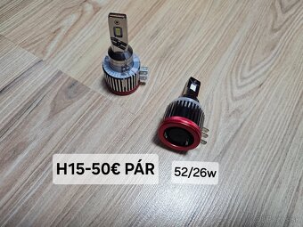 LED H15 85w/43w aj ine LED,Adaptery - 4