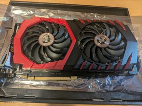 Grafická karta NVIDIA MSI GTX1060 Gaming X 6GB - 4