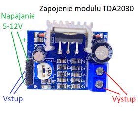 Audio zosilňovač 14W - 4