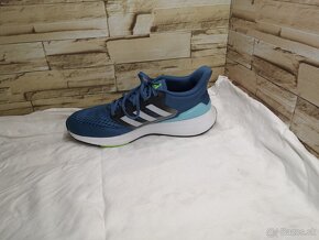 Adidas 42 2/3 - pánske modré tenisky - 4