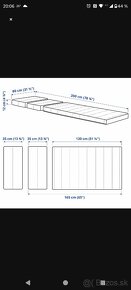 Posteľ detská rastúca IKEA aj s matracom - 4