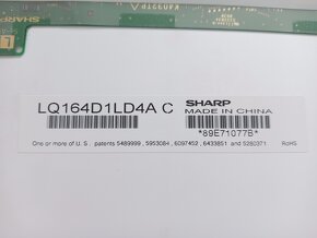 16,4" displej z notebooku Sony Vaio , LQ164D1LD4A - 4