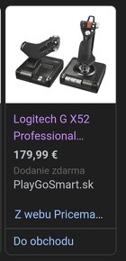 Logitech G X52 Professional Hotas - 4