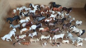 Schleich z lesa, farmy, divočiny, koně, jezdci, dinosauři - 4