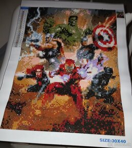 Obraz Avengers, Marvel,Hulk, Captain America,Thor, Iron Man - 4