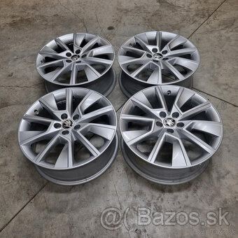 Škoda SCALA disky 5x100 R17 ET40 - 4