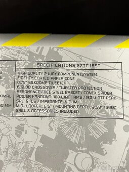 Auto reproduktory Ground Zero GZTC165T - 4