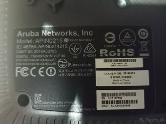 Predám Hp Aruba 215 Access Point 802.11ac 300/866 MB - 4