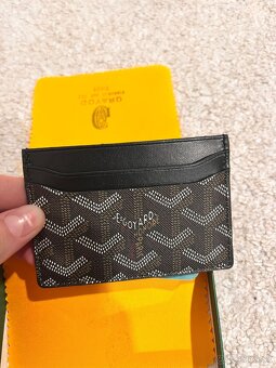 Goyard Card Holder Black - 4