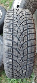 Plechové disky 5x120 a zimné Dunlop 215/60 R17 - 4