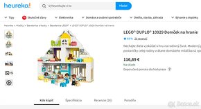 Predam Lego Duplo 10929 Domcek na hranie - 4