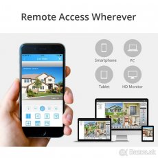 Kamerový systém 8x kamera 5MP+rekordér - 4