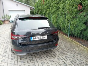 Škoda Superb combi Sportline 2.0TDi Black - 4