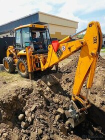 Výkopové a zemné práce s JCB 2dx/bager Hyundai/bobcat turbo - 4