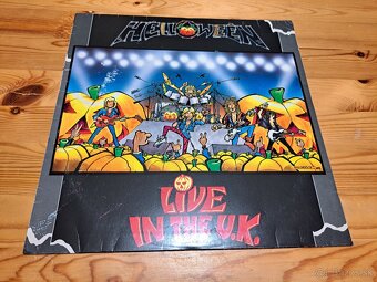 Lp HELLOWEEN-  Live in the UK - 4