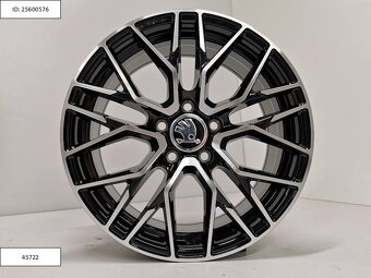 Škoda Octavia, Karoq alu disky 5x112 R17 ET47 7,5J 1229 - 4