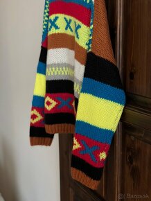 C&A farebný pletený sveter č. L - 4