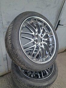 Predám ALU KOLA 5X112 R19 CHROMOVE - 4