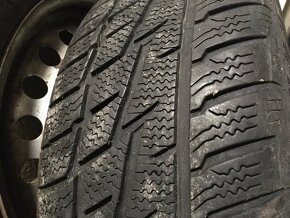 Plechové disky Ford + pneu 205/55 r16 - 4