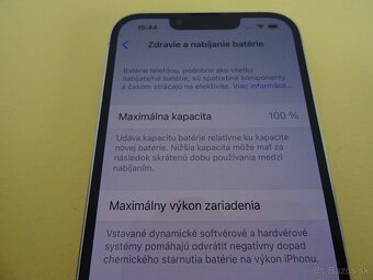 iPhone 13 PRO 256GB SILVER - ZÁRUKA 1 ROK - 100% BATERIA - 4