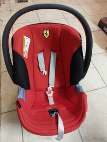 Detská autosedačka/vajíčko Cybex Ferrari Racing red 13kg - 4