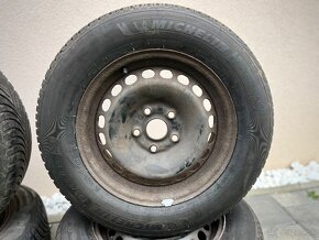 Predám disky so zimnými pneumatikami Michelin 195/65 r15 - 4