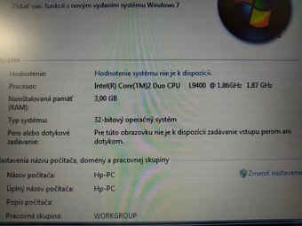 rozpredam na diely notebook Hp elitebook 2530p - 4