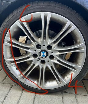 Predam sety (disky+pneu) na BMW - 135 M Styling 19´´ - 4