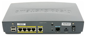 Cisco 871 4-Port 10-100 Wired Router (CISCO871-K9) - 4